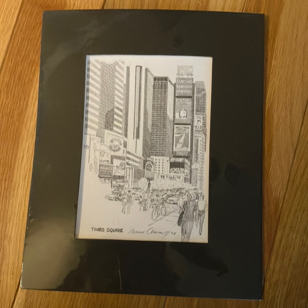 Set of 2 - signed-Bruce Avron prints
